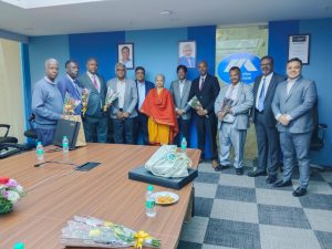 Exposure Visit to the head office of United India Insurance, where in the team had a brief discussion with the CMD & ED on the latest Insurance strategies held in Chennai - India dated 23rd February 2026 for the Senior Management Team of Leading Insurance company from Africa